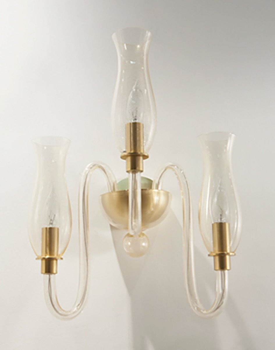 Venti Luce Wall Sconce Light Fixture - Modern LED Wall Lamp for Bedroom, Living Room, Hallway & Staircase Lighting Decor