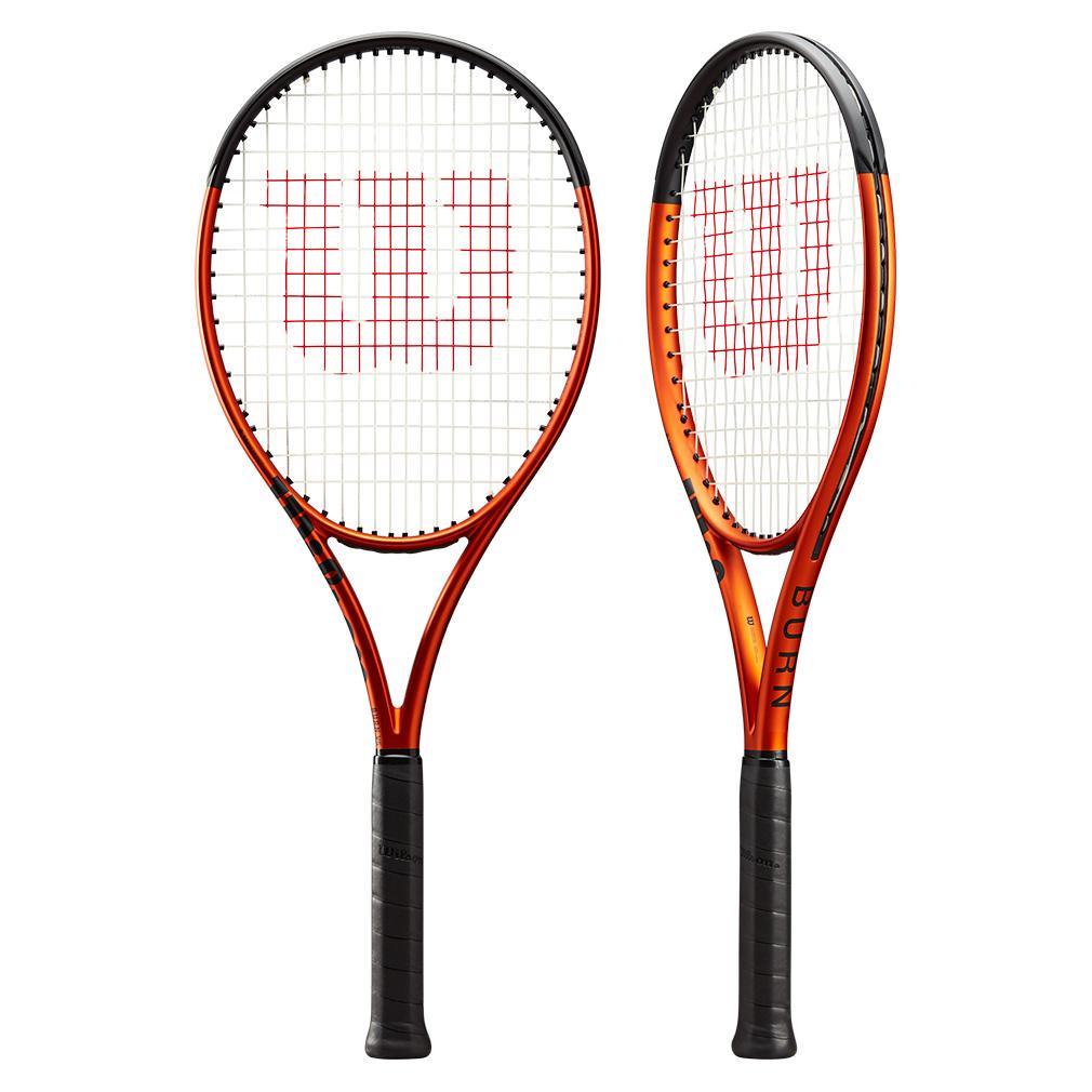 Burn 100LS v5.0 Tennis Racket - Lightweight Performance Racquet for Intermediate Players | Perfect for Singles & Doubles Matches, Tennis Training Sessions