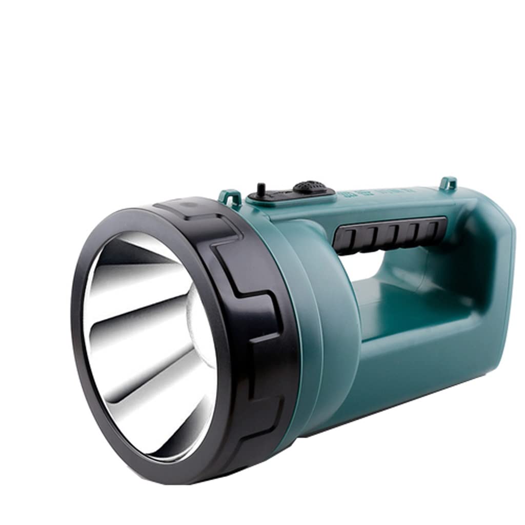 HMLTD Rechargeable LED Work Light Flashlight - 90 * 180mm Handheld Spotlight for Outdoor, Camping, Hiking, Emergency & Night Work - Bright Lantern Searchlight (Color: A)