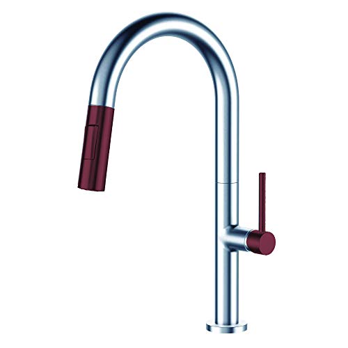 Polished Chrome/Red