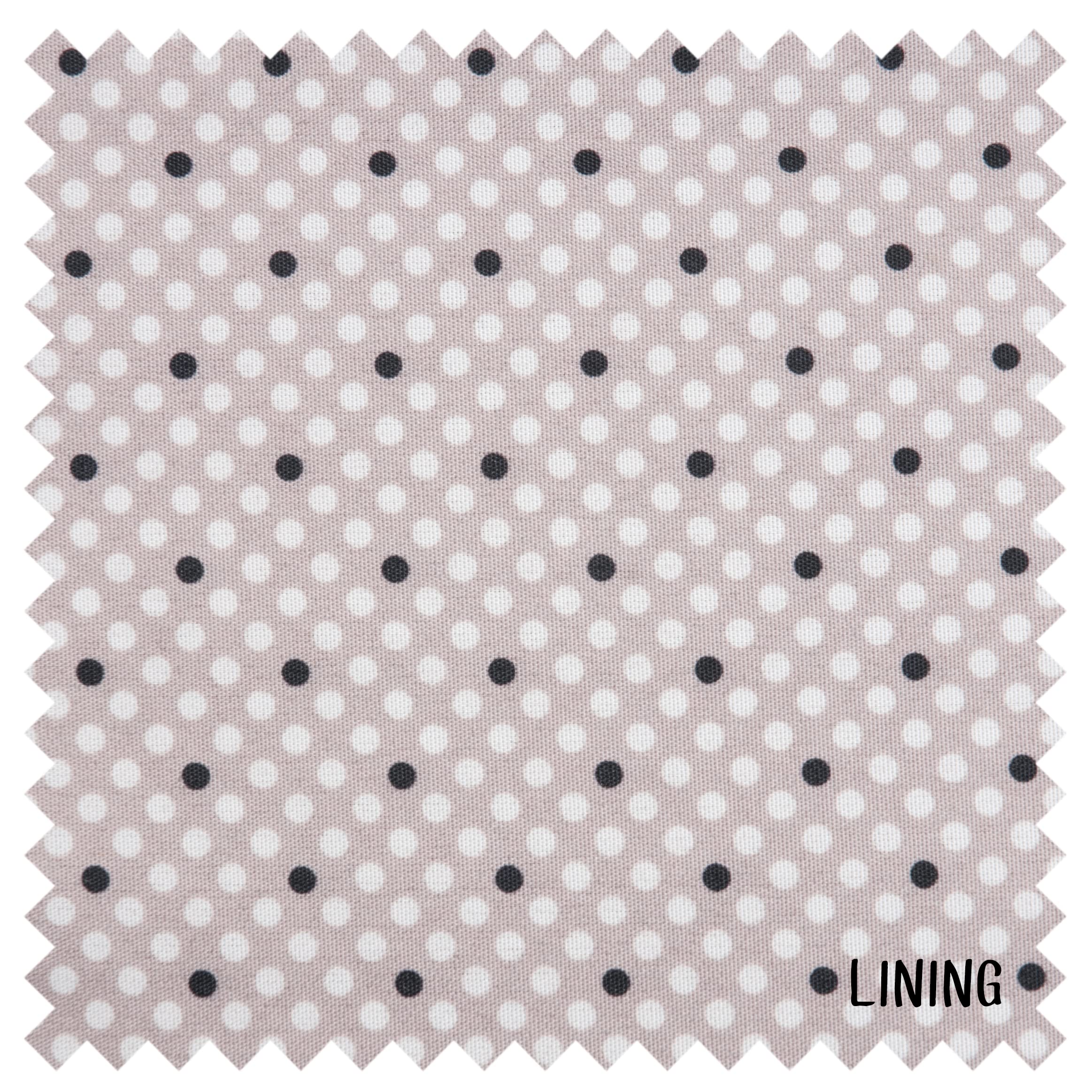 Exclusive Grey Polka Dot Knitting Bag for Women - Stylish Yarn Storage & Craft Organizer - Perfect for Crochet, Knitting Projects & Travel Accessories