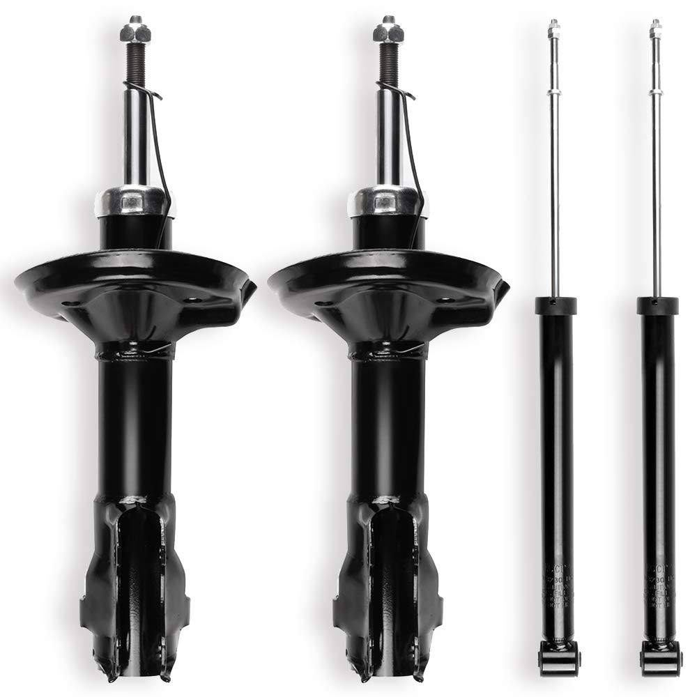 ECCPP Front & Rear Shock Strut Absorber Kit for 1990-1999 Volkswagen Cabrio/Corrado/Golf/Jetta - Replacement Suspension Parts for Smooth Ride & Enhanced Handling | Perfect for City Commuting & Road Trips