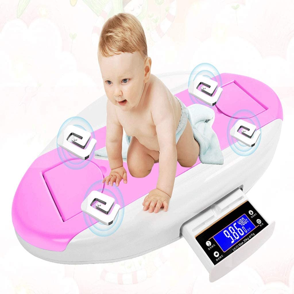 TAHALI Baby Digital Scale with Bluetooth - High Precision 0.05-30kg for Newborns & Toddlers - Accurate Infant Weight Measurement for Home, Clinic & Nursery Use