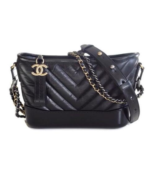 Chanel Gabrielle Small Hobo Bag Black | Luxury Leather Shoulder Bag for Women | Perfect for Date Night & Evening Events