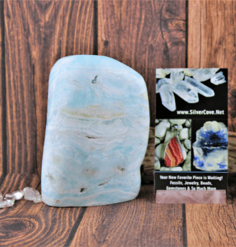 Natural Caribbean Calcite Freeform Stone - Healing Crystal for Meditation, Home Decor & Spiritual Gifts | Perfect for Yoga Spaces, Office Desks & Crystal Collections