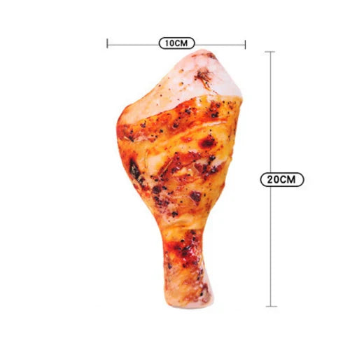 Durable Meat-Shaped Dog Chew Toys for Aggressive Chewers - Long-Lasting & Fun Playtime for Puppies & Adult Dogs - Perfect for Indoor & Outdoor Play