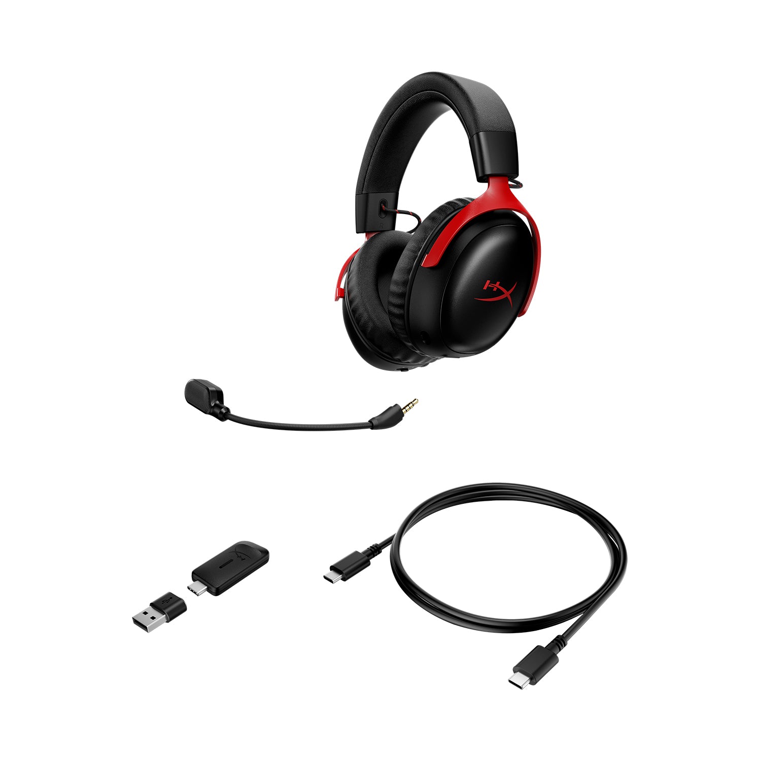 HyperX Cloud III S Wireless Gaming Headset - 7.1 Surround Sound, Noise Cancelling Mic - Perfect for PC, PS5, Xbox & Competitive Gaming