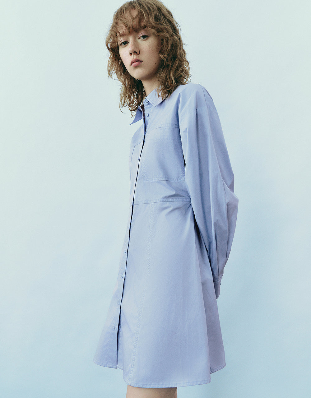 Drop Shoulder Sleeve Skater Shirt Dress for Women - Casual Flowy Tunic Dress with Loose Fit - Perfect for Streetwear, Date Night & Summer Outfits