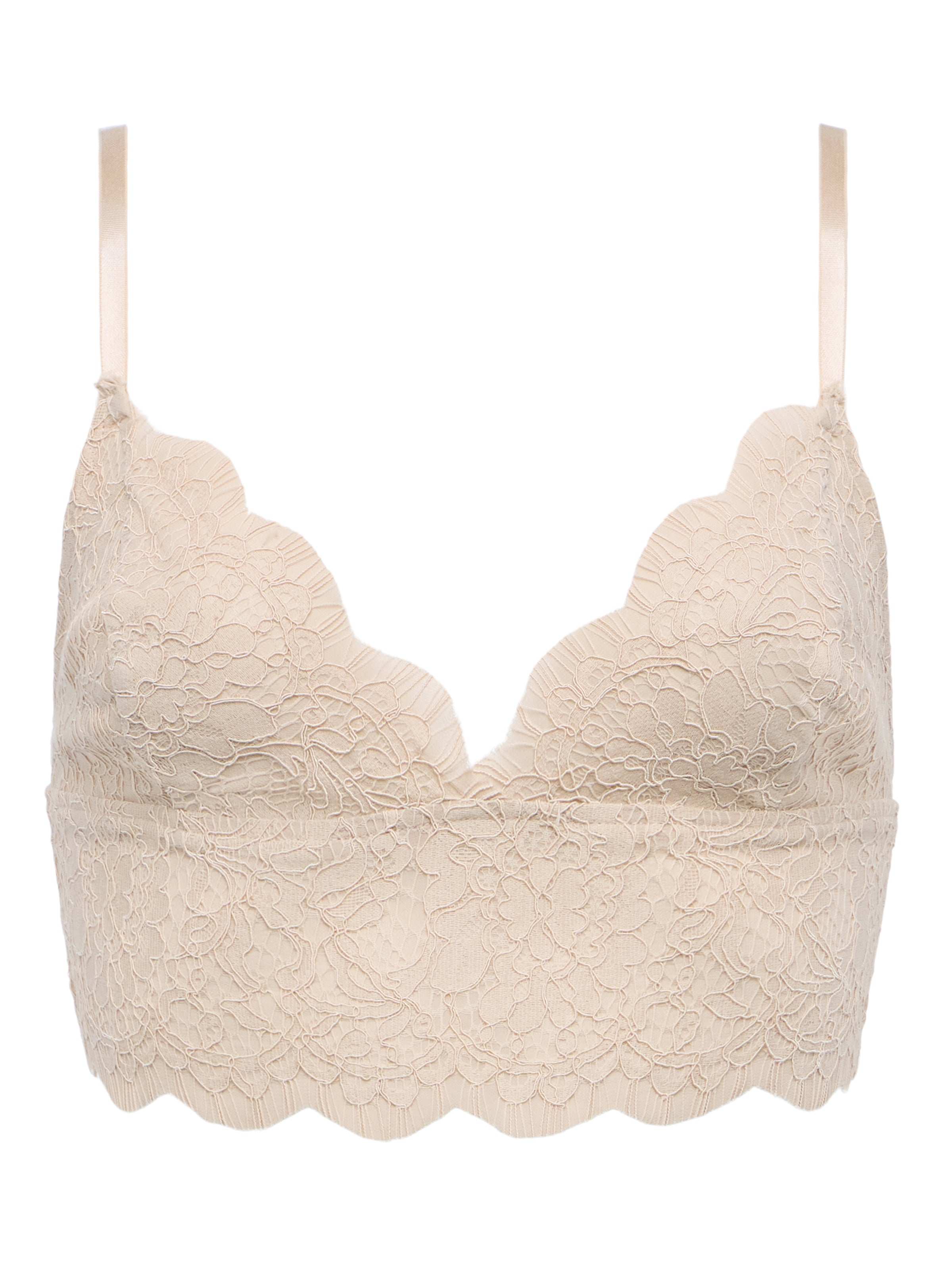 Aislin Lace Bralette for Women - Comfortable Wireless Bralette with Adjustable Straps - Perfect for Yoga, Lounge & Everyday Wear