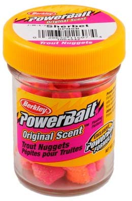 Berkley PowerBait Biodegradable Power Nuggets Fishing Bait - Soft Plastic Trout & Panfish Lures for Freshwater & Saltwater Fishing - Perfect for Bass, Crappie, and Walleye Anglers