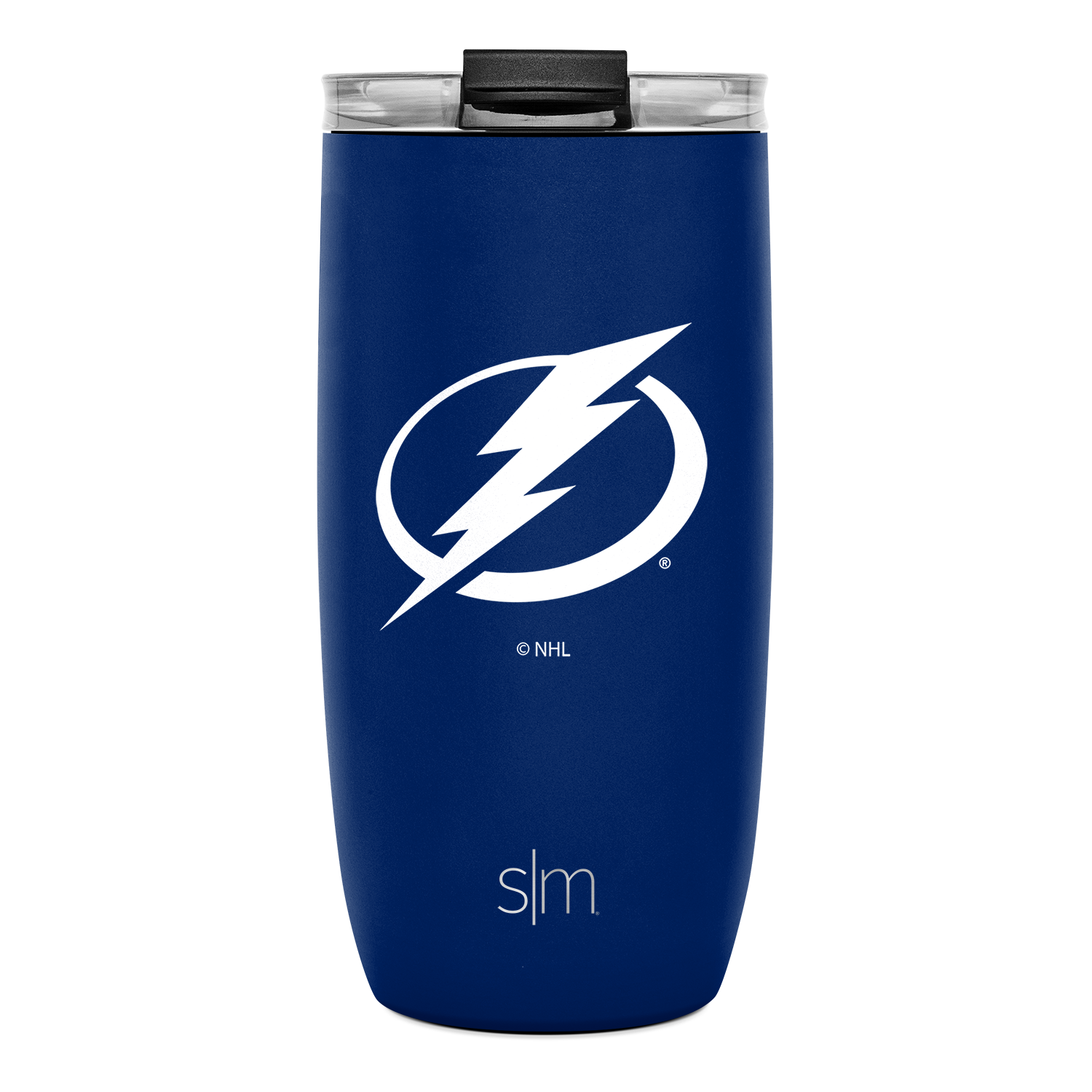NHL Voyager Insulated Tumbler with Clear Flip Lid & Straw - 20oz Stainless Steel Travel Mug for Hot & Cold Drinks - Perfect for Hockey Games, Office, Gym & Outdoor Activities