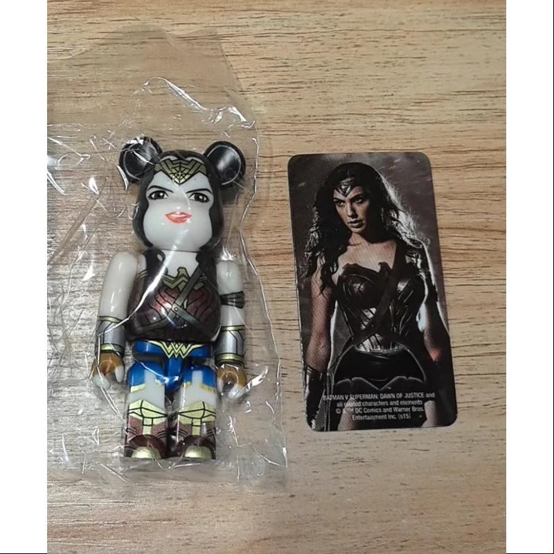 Bearbrick Series 31 Secret Wonder Woman 100% Collectible Figure - Limited Edition DC Comics Superhero Toy for Display & Gifts