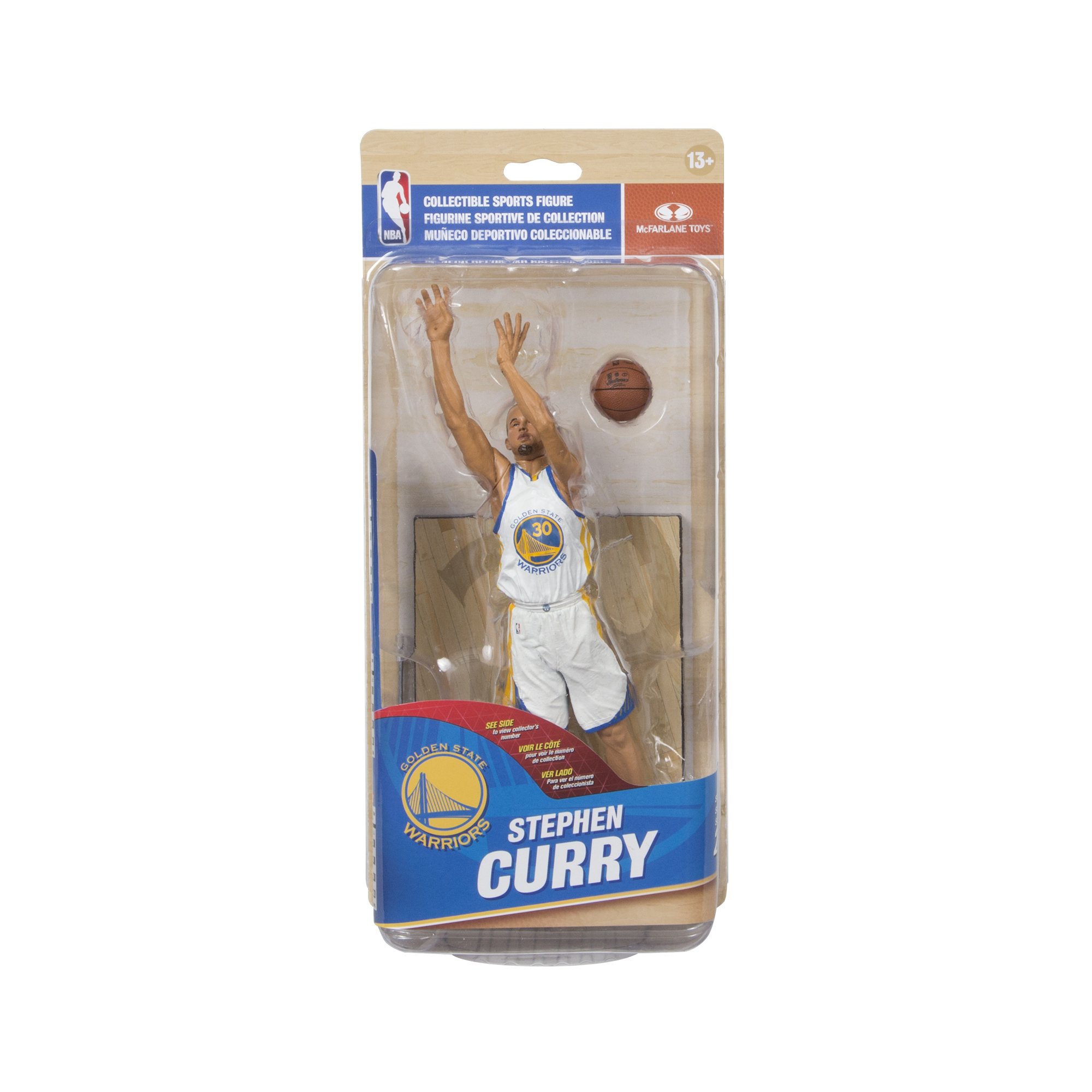 McFarlane Toys NBA Series 28 Stephen Curry Collectible Action Figure - Perfect for Basketball Fans, Display & Gift Giving