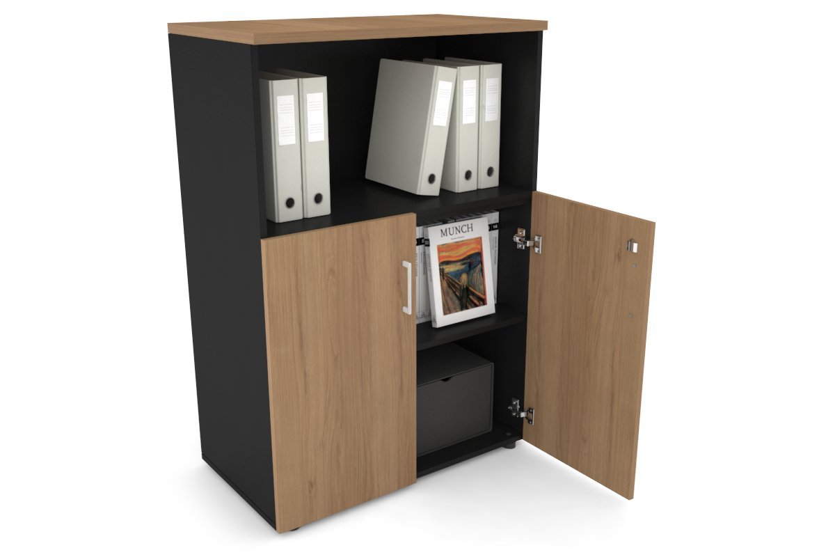 Medium Uniform Storage Cabinet with Small Doors [800W x 1170H x 450D] - Perfect for Office, School, and Home Organization