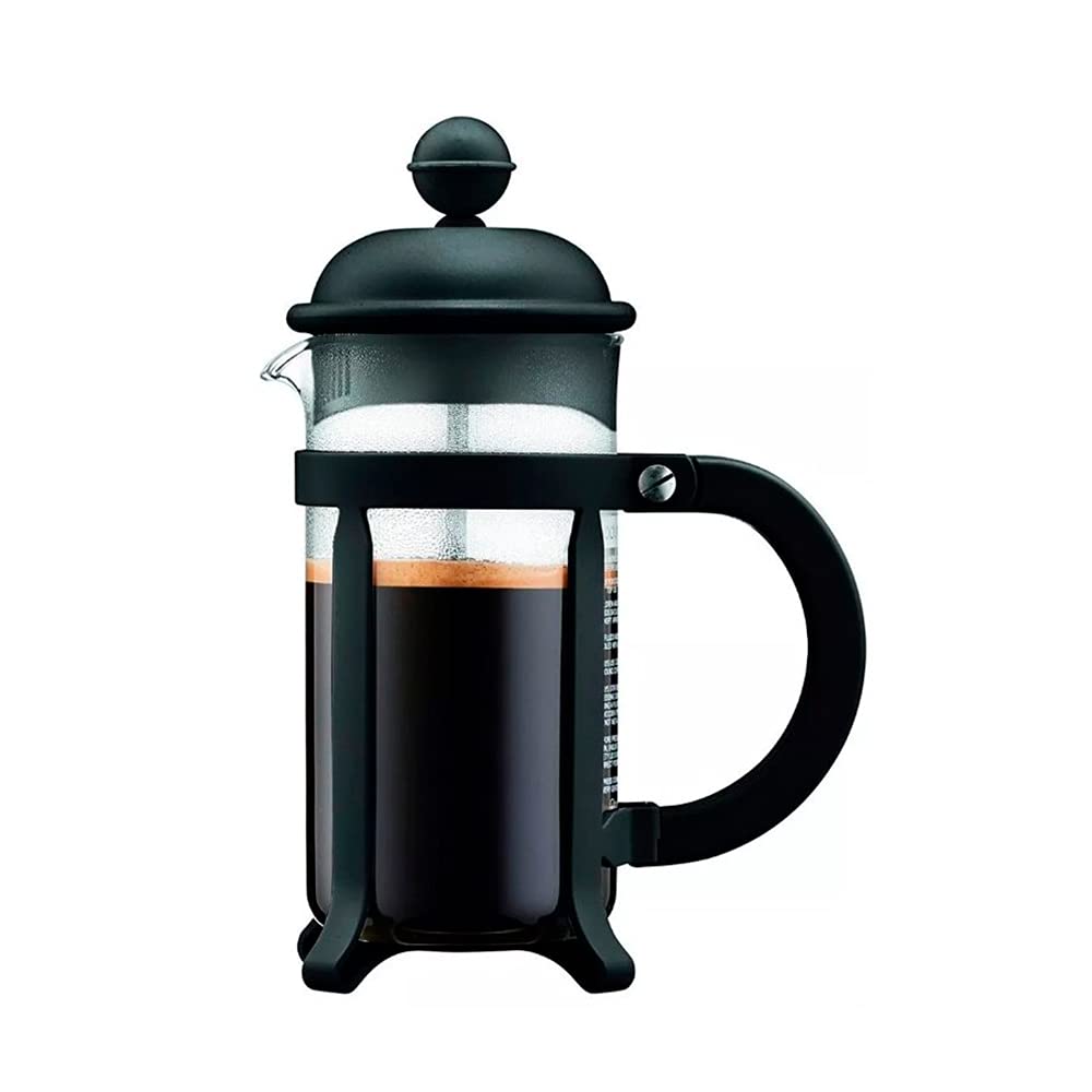 Bodum 34oz French Press Coffee Maker with Heat-Resistant Borosilicate Glass - Premium Black Coffee Brewer Made in Portugal - Perfect for Home, Office & Camping Use