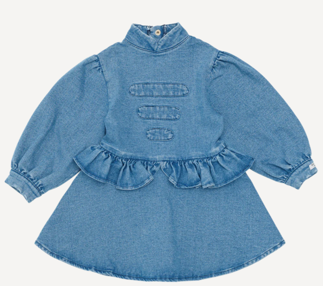 Donsje Dieke Dress for Girls (3-8 Years) - Stylish & Comfortable Kids' Dress for Playdates, Parties & Everyday Wear