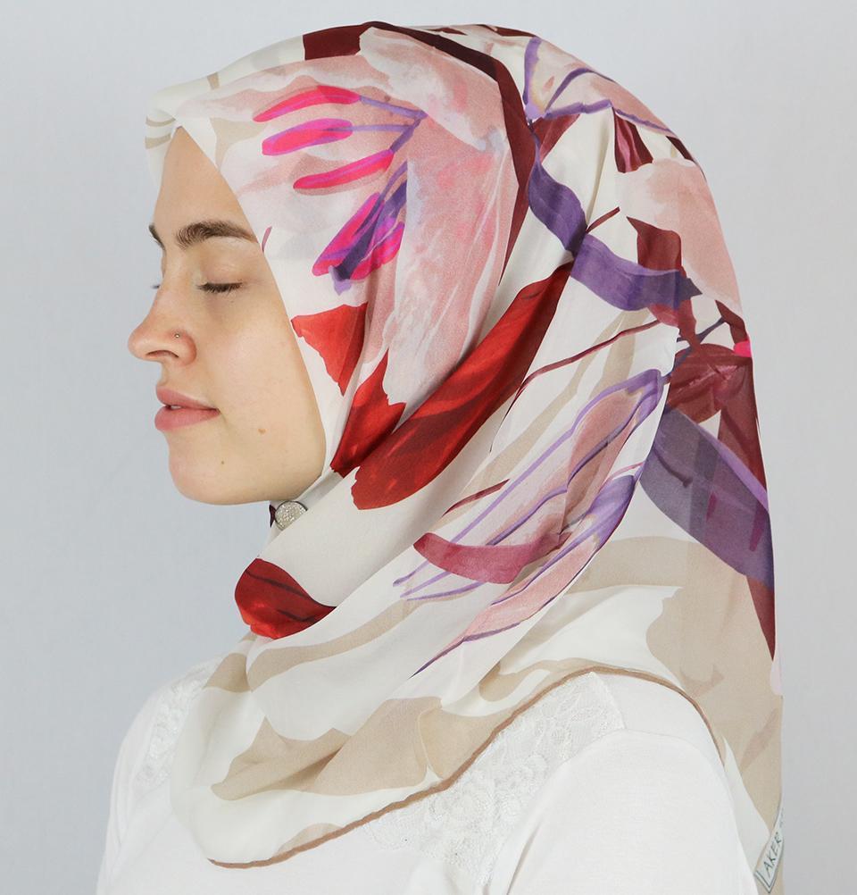 Aker 'Angel' Chiffon Hijab Scarf #6563 931 - Lightweight Muslim Headscarf for Women, Perfect for Daily Wear, Prayer & Special Occasions