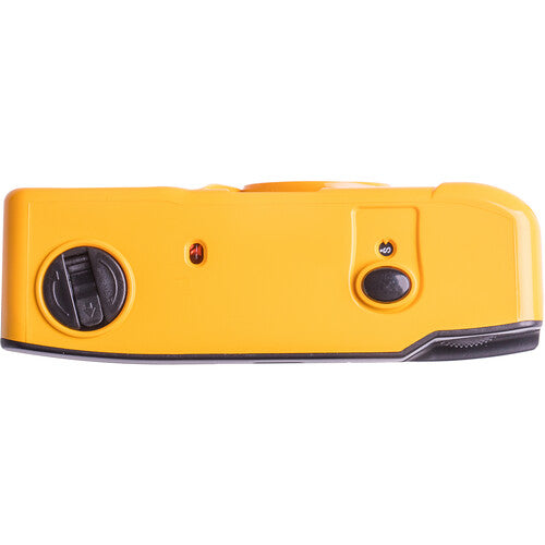 Kodak M38 35mm Film Camera with Built-in Flash - Retro Vintage Style (Yellow) for Travel, Street Photography & Gift Ideas