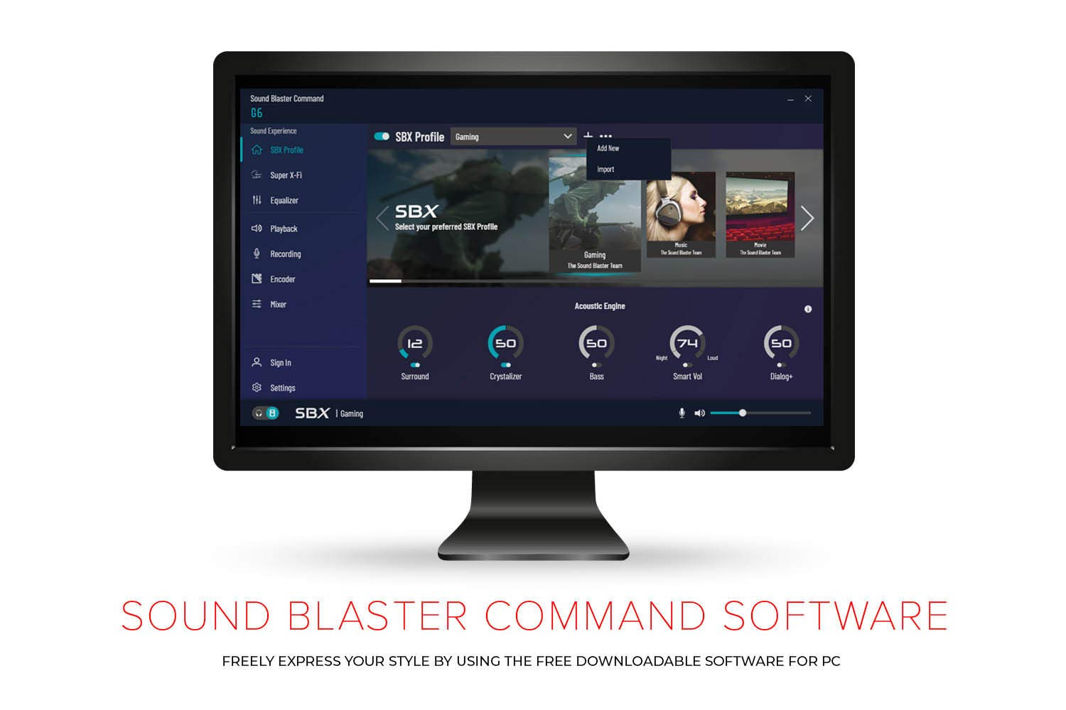 Sound BlasterX G6 High-Resolution USB DAC and Amp - Premium External Sound Card for Gaming, Streaming & Music (Grey) - Perfect for PC, PS4, PS5 & Mac