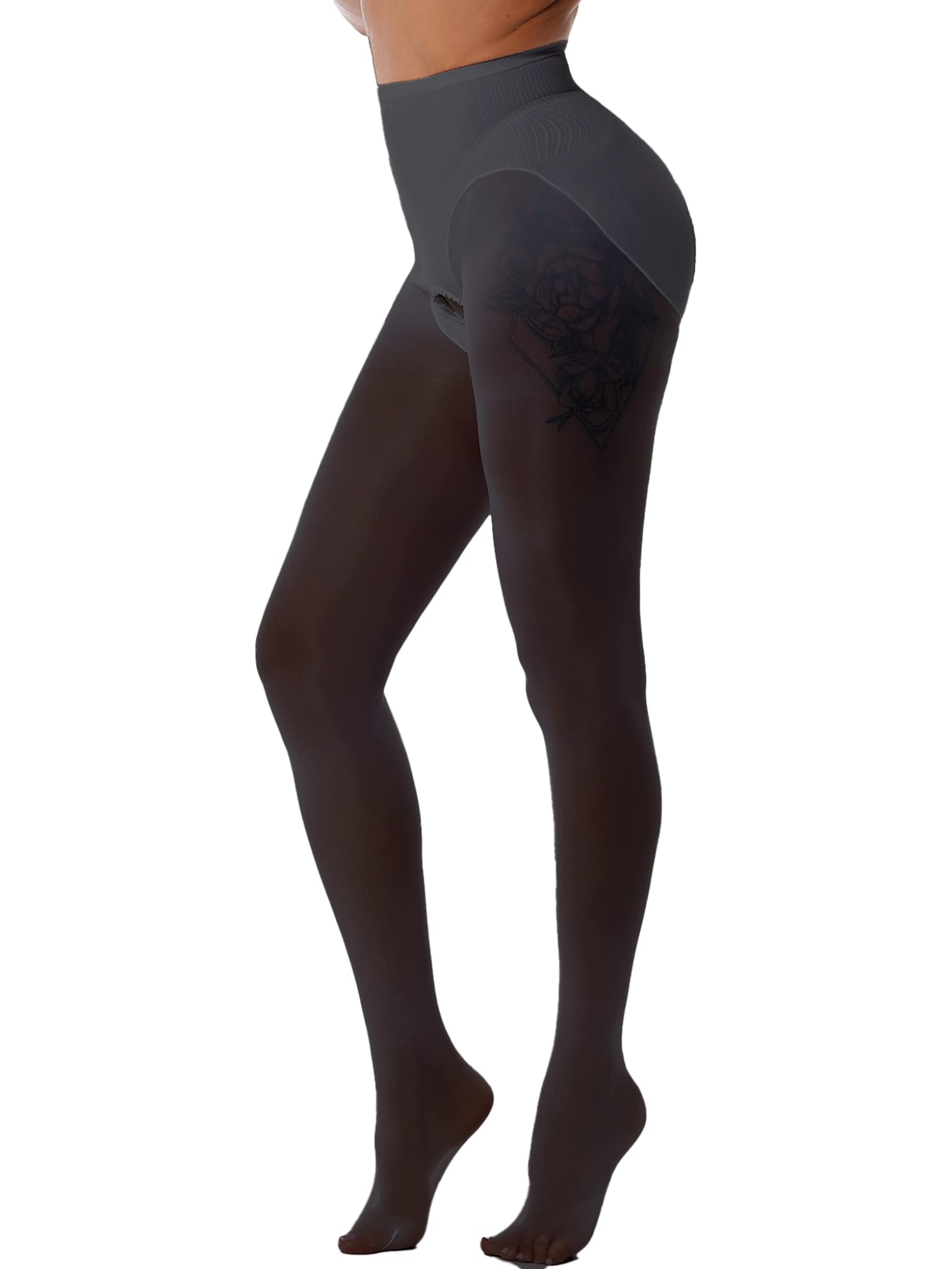 Women's Sexy Mesh Stockings - Everyday Pantyhose with Crotch Opening, Stretchy Tights for Comfort & Style - Perfect for Date Night, Office Wear & Special Occasions