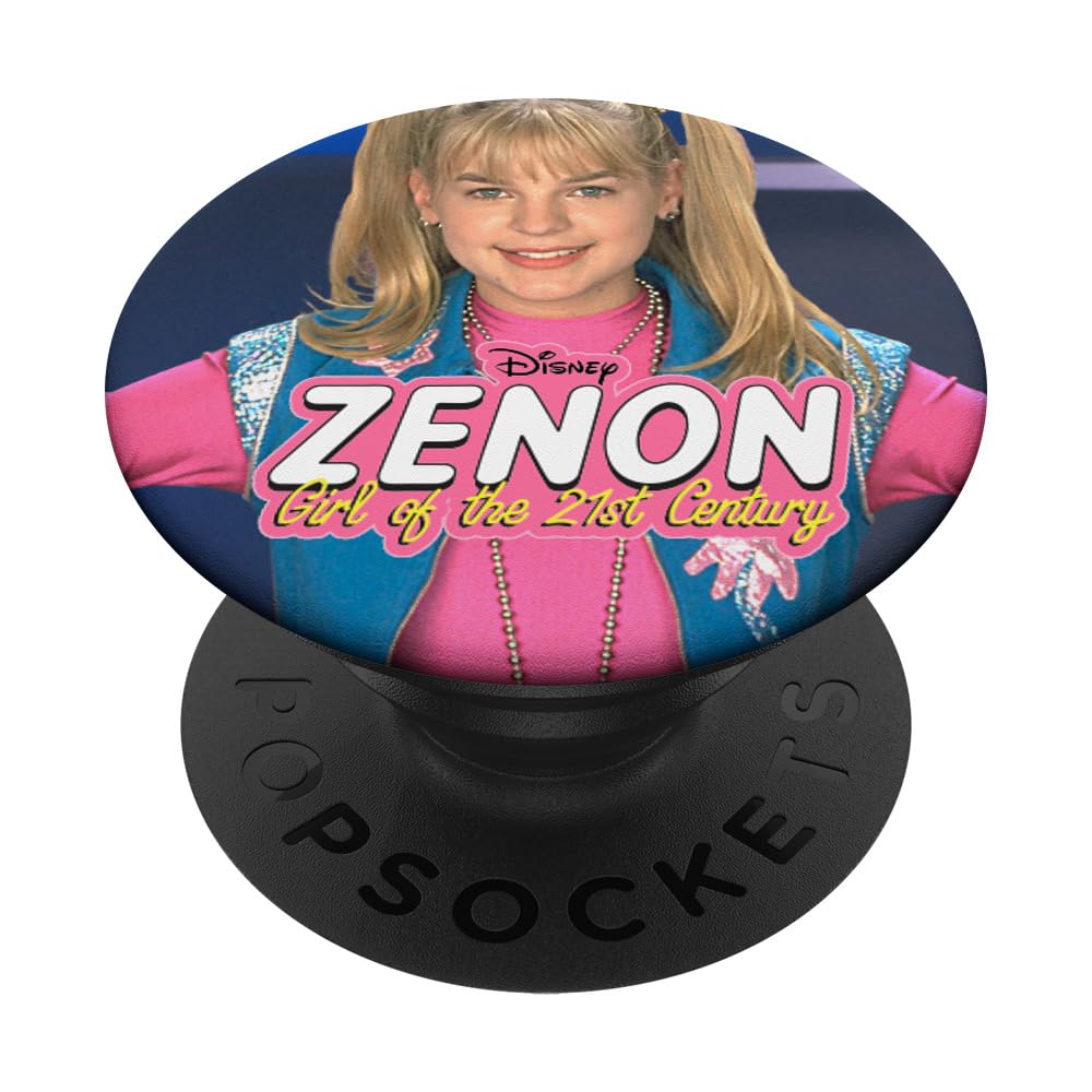 Disney Channel Zenon: Girl of the 21st Century PopSockets Adhesive PopGrip - Swappable Phone Grip & Stand for iPhone, Samsung & Smartphones - Perfect for Work, Travel & Daily Use