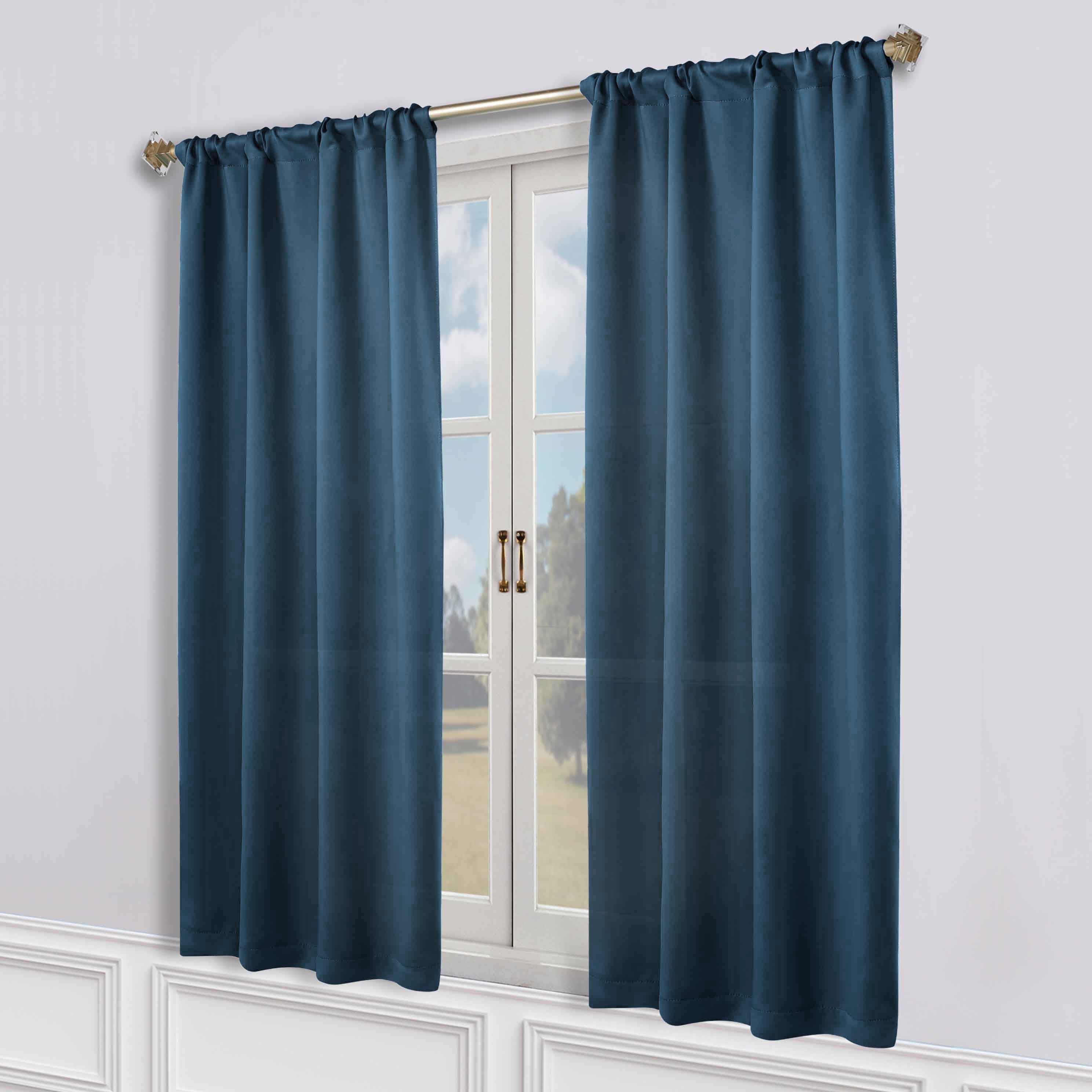 Blackout Curtains for Bedroom - Machine Washable, Thermal Insulated, Noise Reducing - Set of 2 Panels - Perfect for Nursery, Home Theater & Shift Workers (42x84 Inches)
