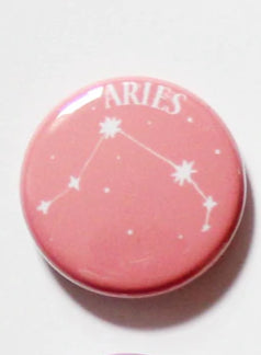 Vibrant Zodiac Button Pins - 12 Stylish Astrology Badges for Backpacks, Jackets & DIY Crafts - Perfect for Gifts, Fashion Accessories & Zodiac Lovers