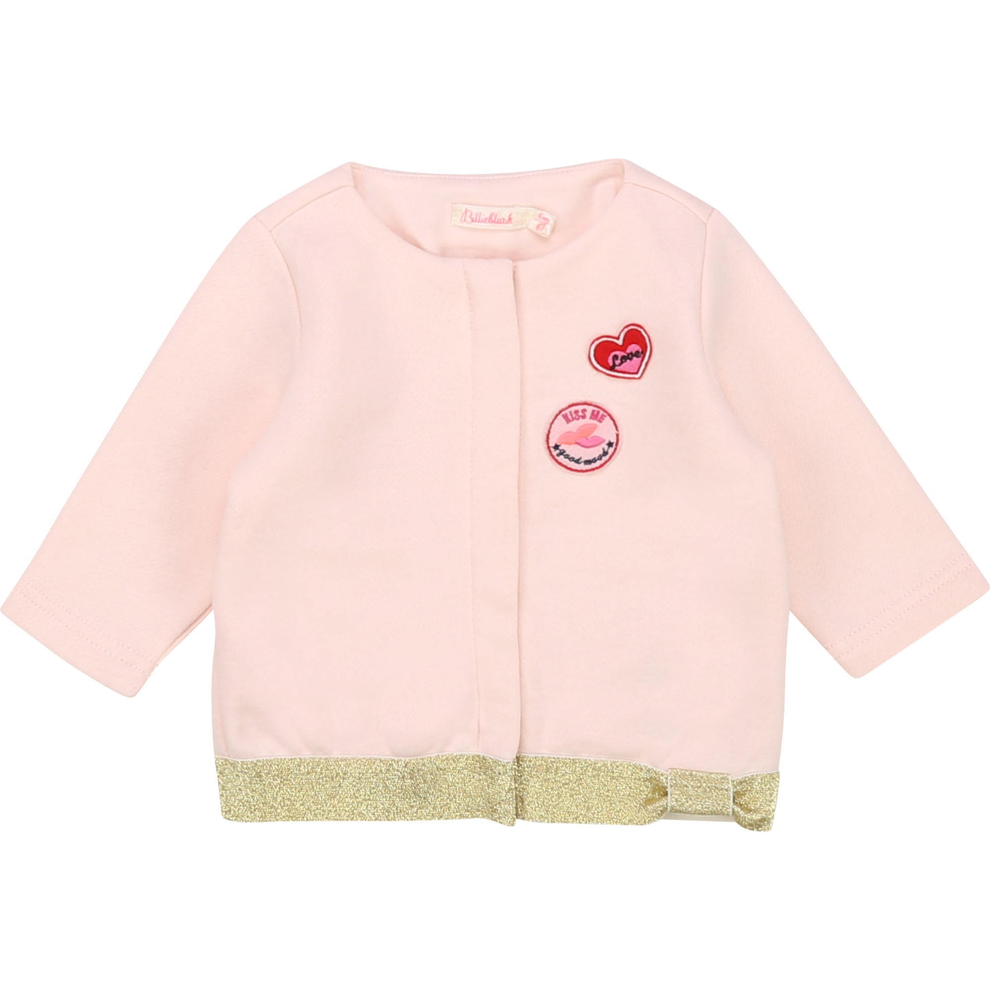 Billieblush Women's Pale Pink Cardigan for Fall - Soft & Cozy Knit Sweater for Casual Wear, Office & Layering