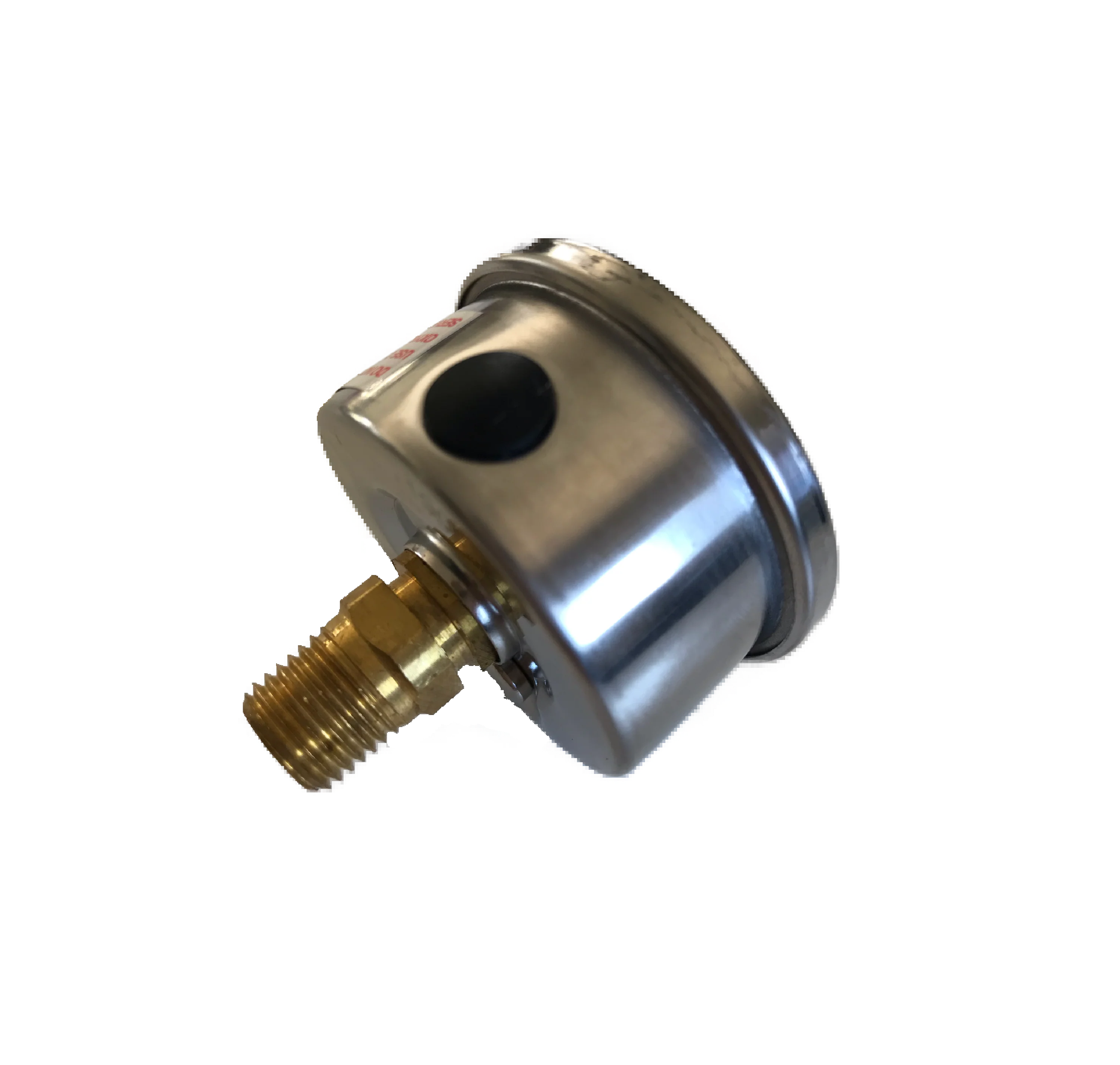 Premium Newline Pressure Gauge - Center Back Liquid Filled for Industrial & HVAC Systems | Accurate Fluid Pressure Measurement Tool for Pumps, Compressors & Hydraulic Equipment