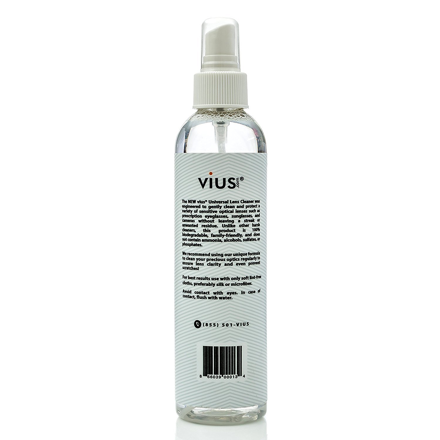 Premium Lens Cleaner Kit - 2oz Travel Size Eyeglass & Camera Lens Cleaning Spray - Removes Fingerprints, Dust & Oil - Safe for Glasses, Sunglasses, DSLR Lenses & Electronics Screens - Perfect for Travel, Office & Outdoor Use