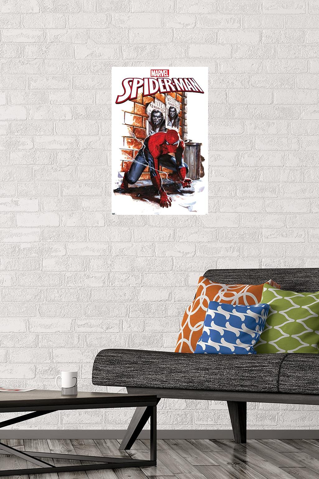 Marvel Comics Morbius vs Friendly Neighborhood Spider-Man #1 Premium Wall Poster - 22.4