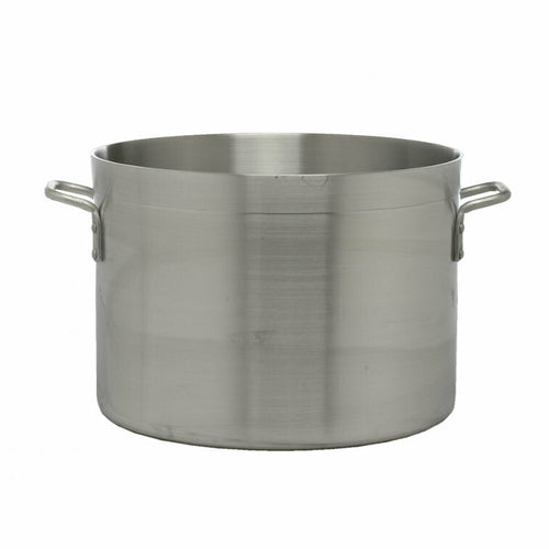 26 Qt Stainless Steel Sauce Pot with Lid - Heavy Duty Cooking Pot for Soups, Stews, and Pasta - Perfect for Home Kitchen & Restaurant Use