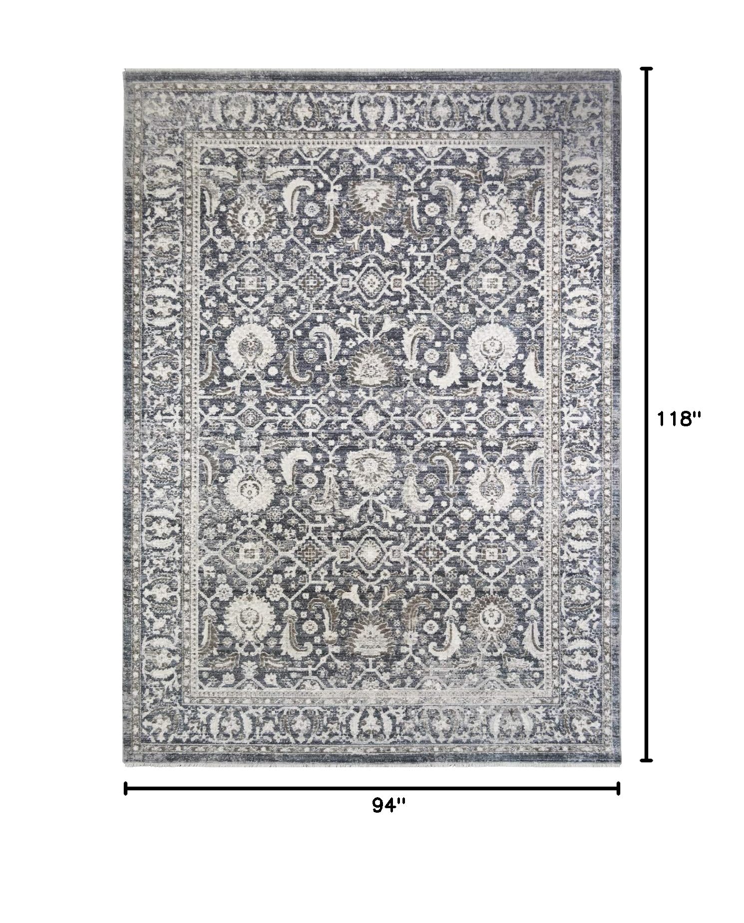 Mayberry Rug Laurent Area Rug 7'10
