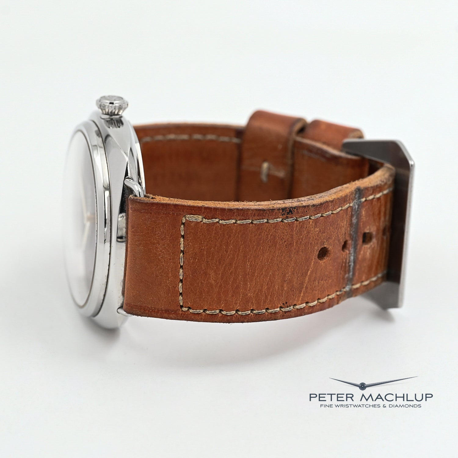 Panerai Radiomir 1938 Men's Luxury Watch - Swiss Automatic Movement, 47mm Stainless Steel Case, Black Dial - Perfect for Diving, Business & Formal Occasions