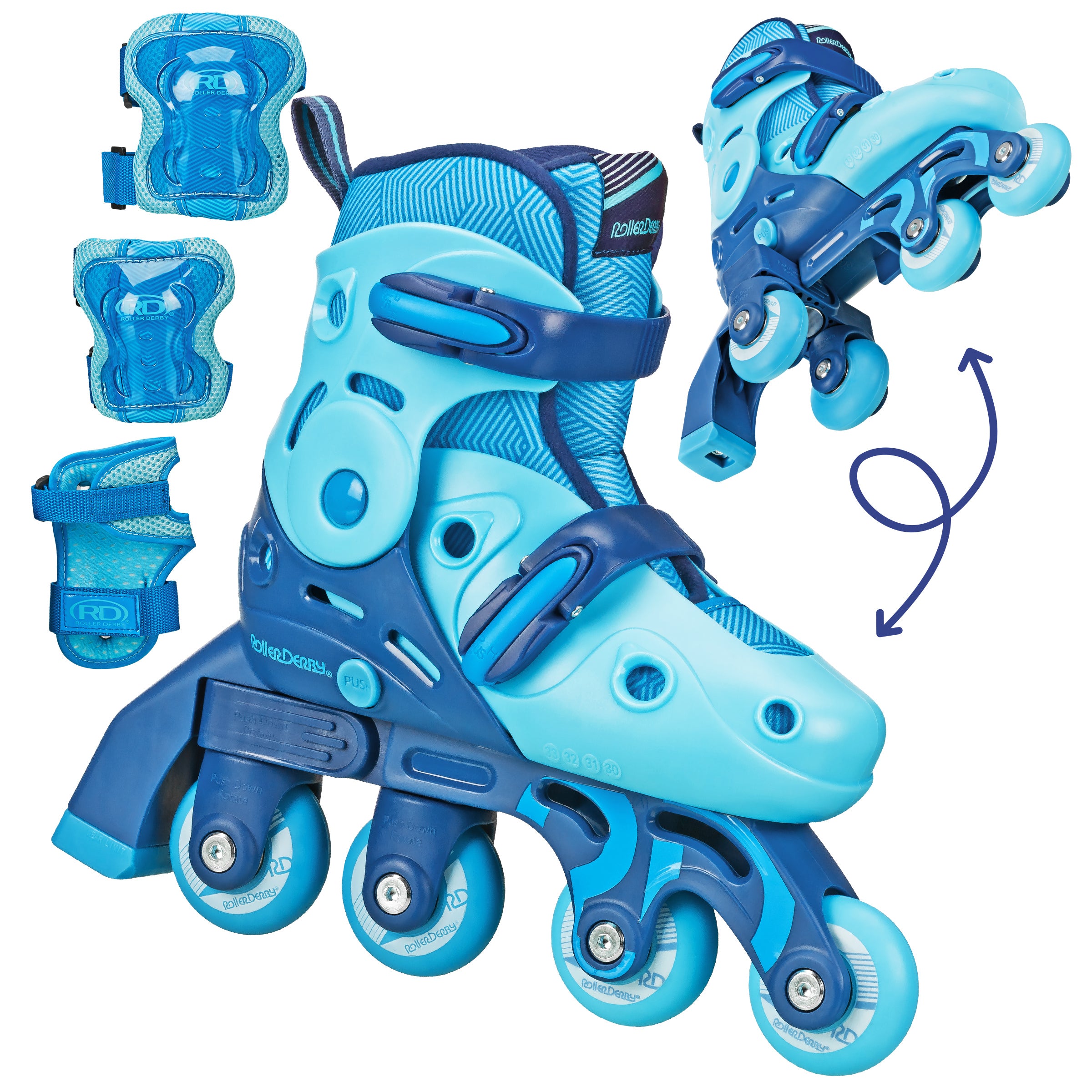 Adjustable Boys Roller Skates for Kids - Lightweight & Comfortable Inline Skates for Outdoor Play, Sports & Fun Activities
