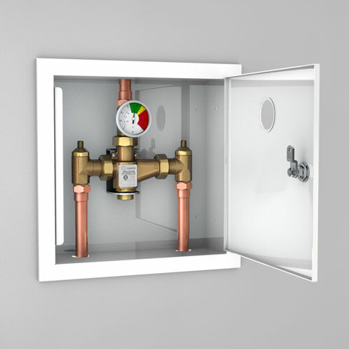 Guardian G6023 Thermostatic Mixing Valve - 13 GPM Flow Rate for Precise Temperature Control | Ideal for Showers, Baths & Commercial Plumbing Systems