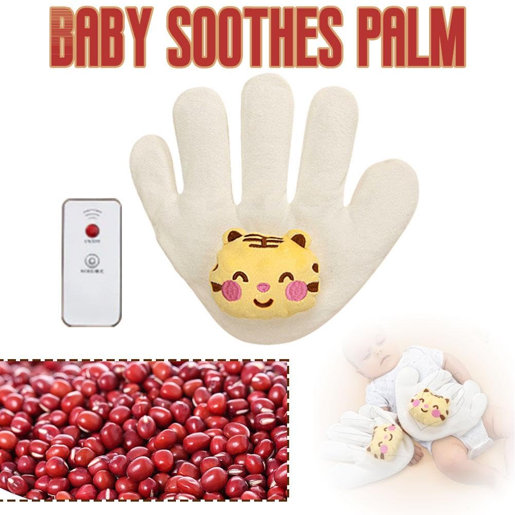 Electric Baby Soothing Palm Toy - Cute Cartoon Sleep Aid & Calming Hand Pillow for Infants | Perfect for Bedtime, Naptime & Travel to Help Babies Fall Asleep Faster