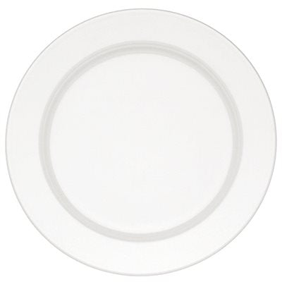 Villeroy & Boch Corpo 11.75 Inch White Flat Plate Set of 6 - Elegant Dinnerware for Restaurants, Weddings & Fine Dining