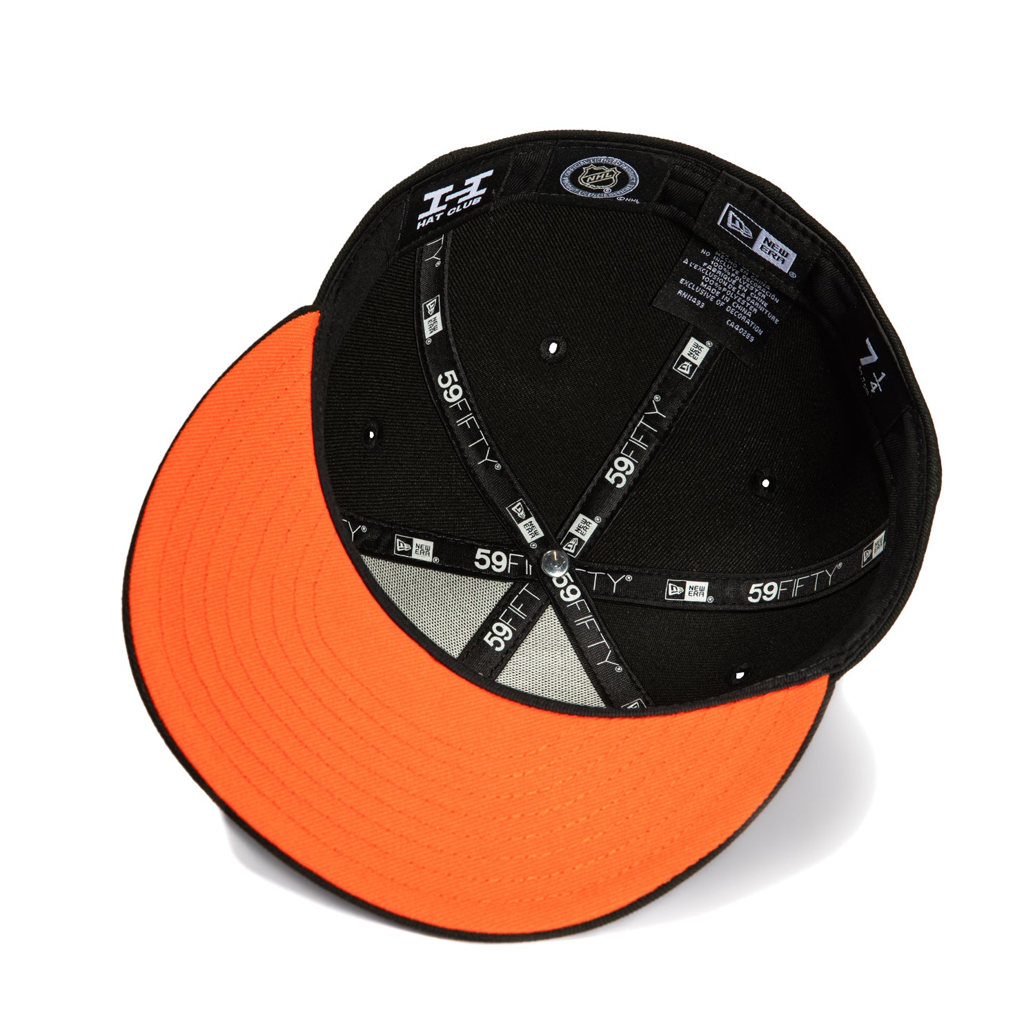 New Era 59Fifty Edmonton Oilers Team UV Protection Snapback Hat - Black | NHL Fan Gear, Baseball Cap for Men & Women, Sun Protection for Outdoor Sports & Casual Wear