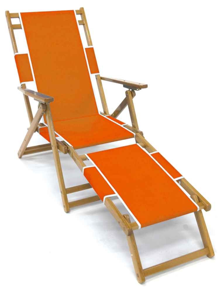Frankford Heavy Duty Commercial Grade Oak Wooden Beach Chair - Folding Wood Chaise Lounger for Poolside, Patio & Outdoor Relaxation | Durable Oak Wood Frame & Weather-Resistant Design