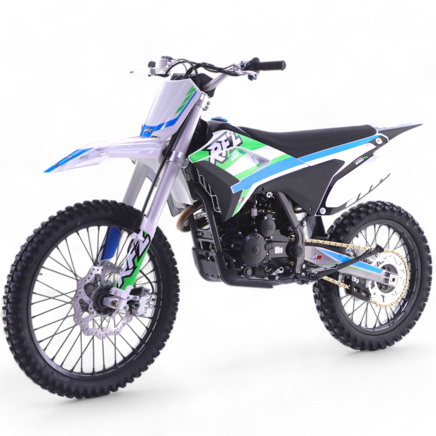 Apollo Thunder 250cc Dirt Bike for Adults - 4-Stroke Off-Road Motorcycle for Trail Riding & Motocross Racing - Perfect for Adventure & Off-Road Sports