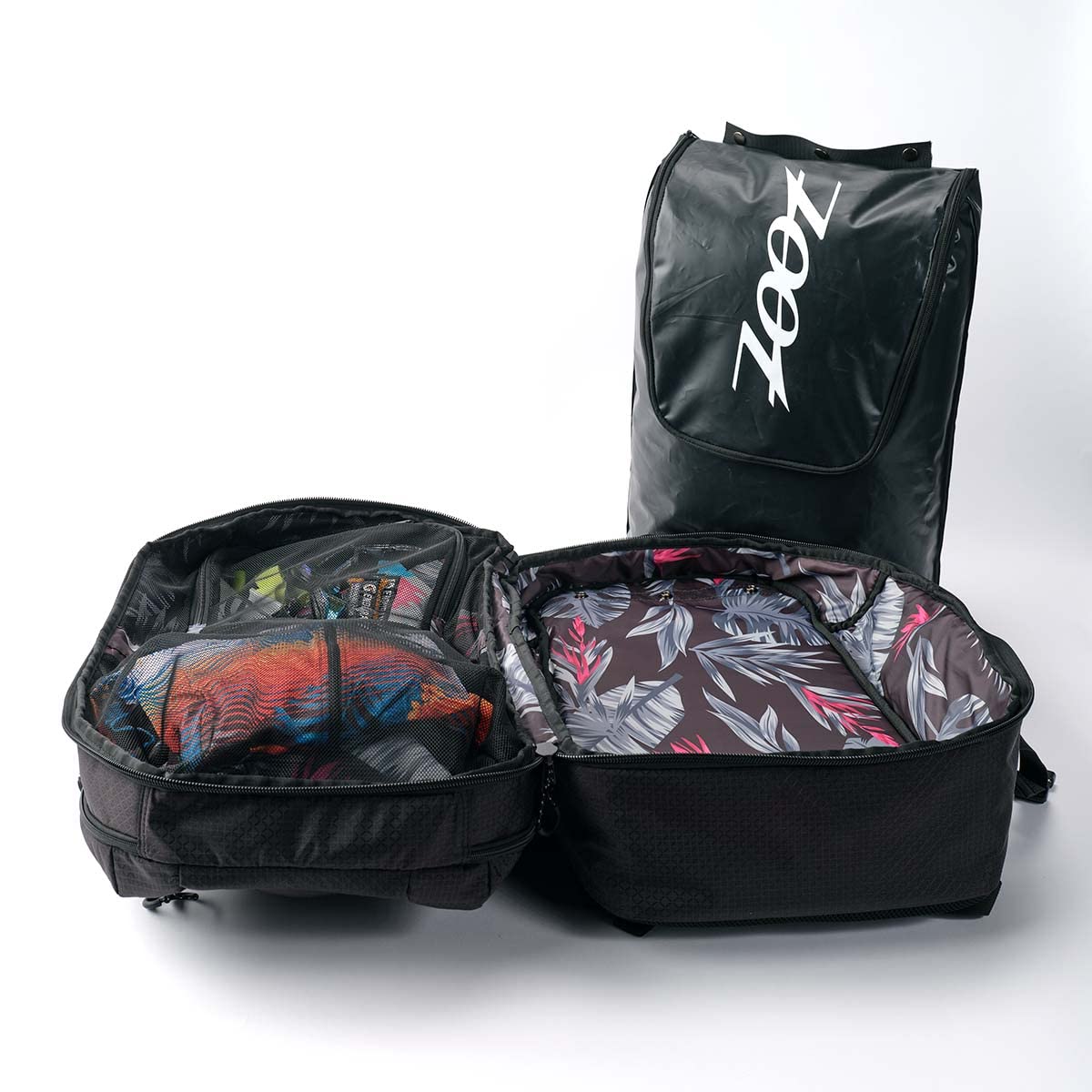 Zoot Ultra Tri Bags - Durable Triathlon Transition Bag with Multiple Storage Compartments, Waterproof Gym Bag for Men & Women - Perfect for Swim, Bike, Run Races & Workouts
