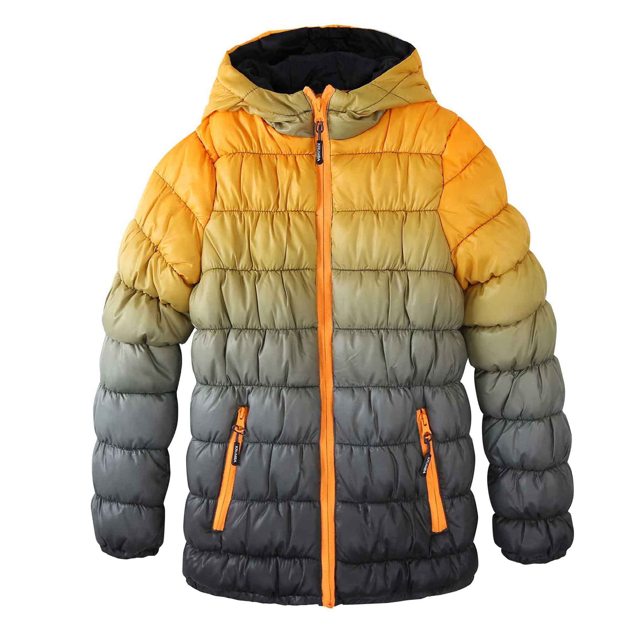Men's Windproof Jacket for Outdoor Activities - Long Sleeve Warm Packable Winter Coat for Hiking, Camping & Cold Weather