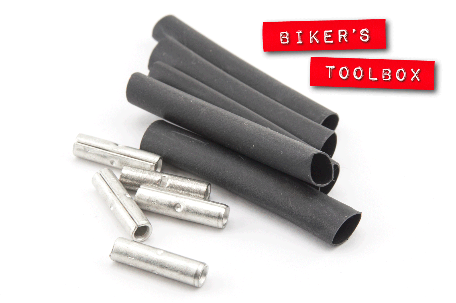 2mm² Straight Butt Connectors with Heat Shrink - Waterproof Electrical Wire Terminals for Automotive, Marine & DIY Projects - Secure Cable Splice for 12-24V Systems