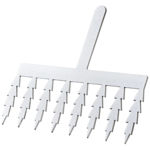 Frank Haasnoot Small Petal Comb - Chocolate Decorating Tool for Cake, Dessert & Pastry Making - Perfect for Professional Bakers & Home Chefs