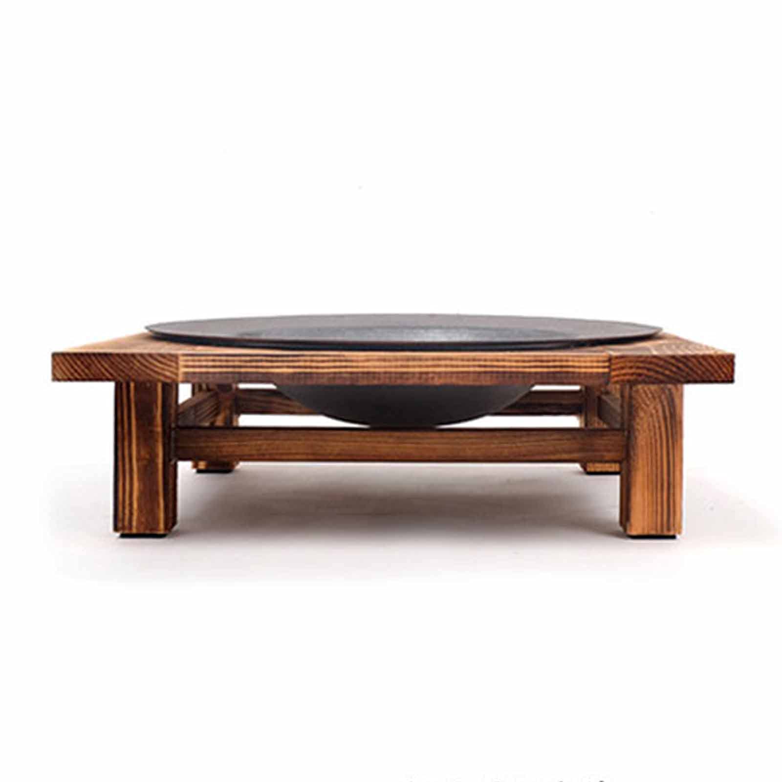 Square Fire Pit Brazier - Outdoor Cast Iron Fire Bowl & Wood Burning Bonfire Stove - Multi-Functional Firepit Table for Garden, Patio Heating & Camping - Durable One Layer Design for Backyard Gatherings & Outdoor Relaxation