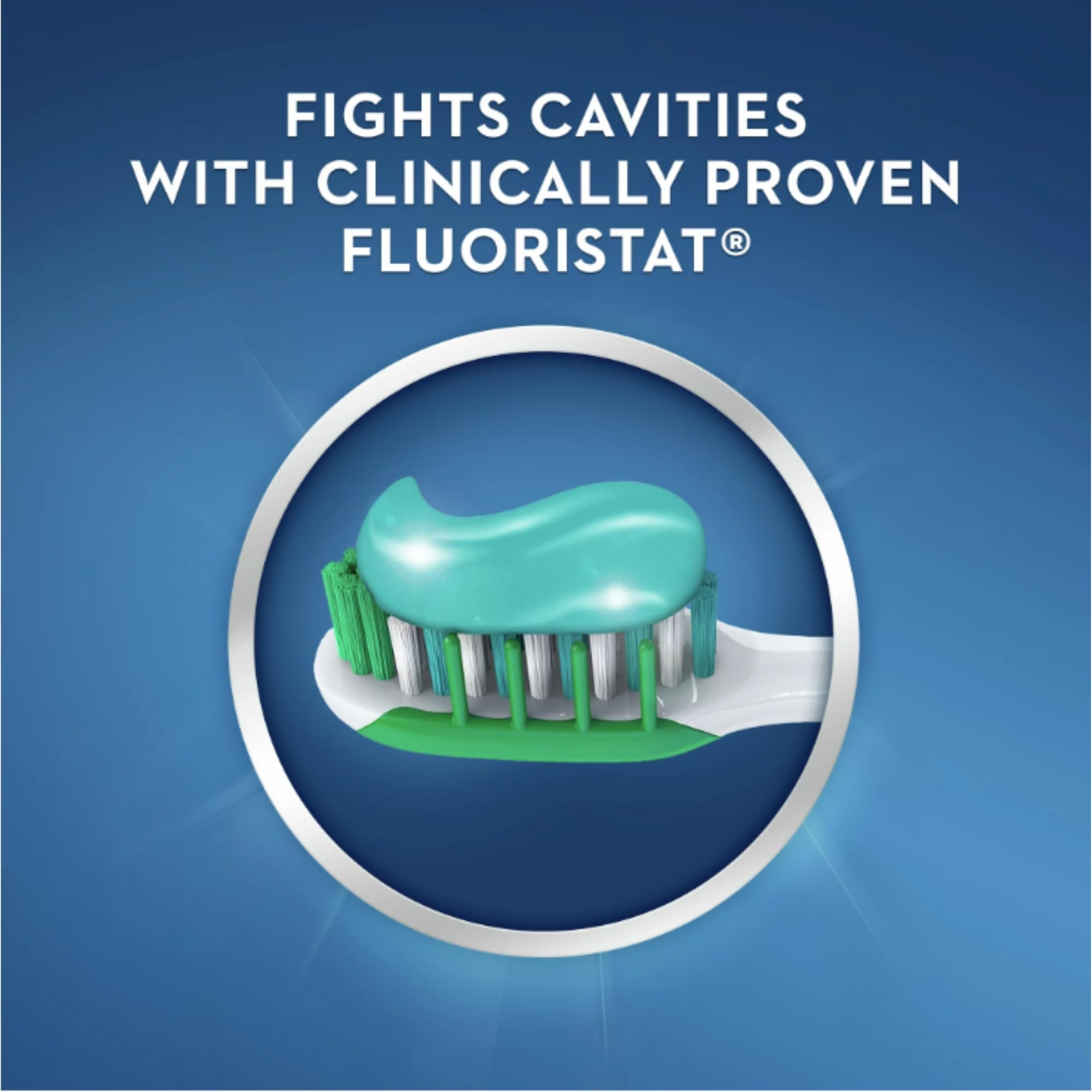 **Cavity Protection Toothpaste - 5.7 oz (Pack of 3) | Fluoride Toothpaste for Cavity Prevention & Exposed Root Care | Fresh Breath & Daily Oral Care for Adults & Kids**    *(Ideal for daily brushing, travel, and family oral hygiene routines.)*