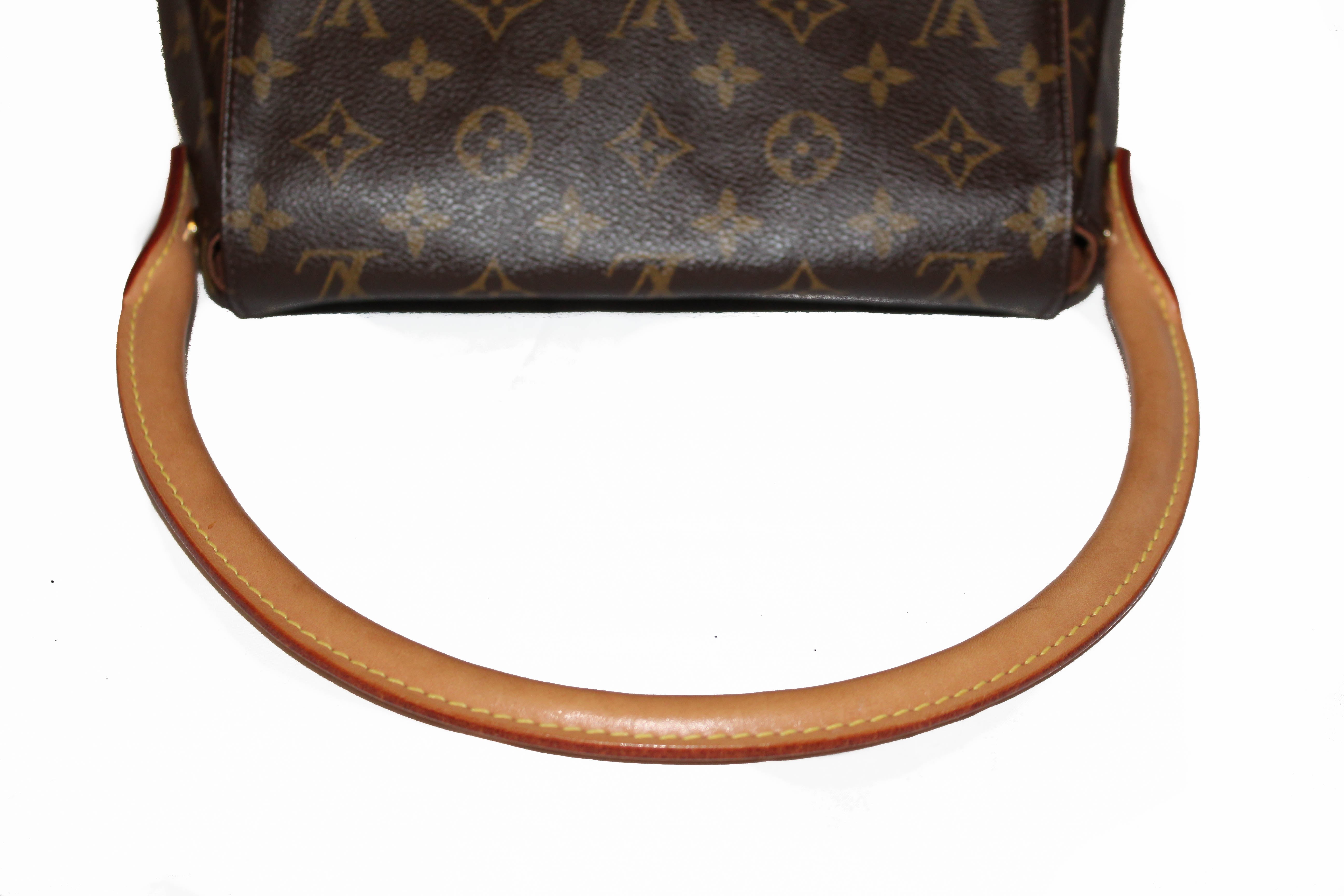 Authentic Louis Vuitton Classic Monogram Mini Looping Tote Bag - Luxury Designer Handbag for Women, Perfect for Work, Travel & Everyday Use
