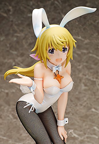 FREEing Infinite Stratos Charlotte Dunois Bunny Ver. 1/4 Scale PVC Figure - Anime Collectible for Display & Decoration