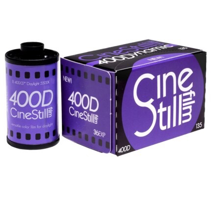 CineStill 400D Dynamic Color Negative Film - 35mm Roll Film (36 Exposures) - Perfect for Street Photography, Travel & Low Light Shooting